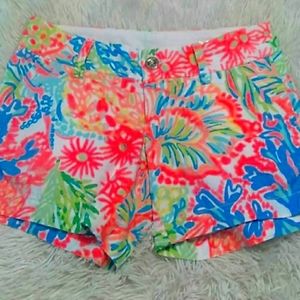 Lilly Pulitzer The Callahan Short EUC sz 00